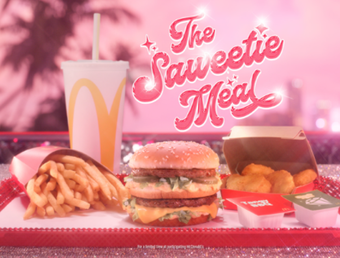 The Saweetie McDonald's Meal